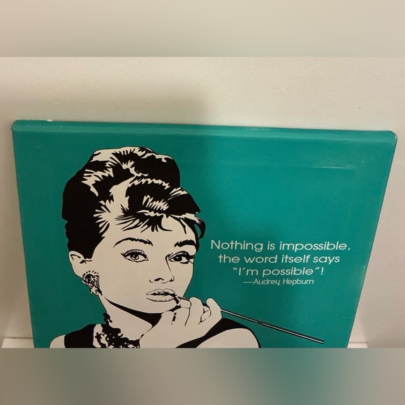 Audrey Hepburn Quote Canvas Art - Picture 2 of 7